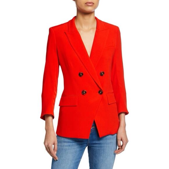 Veronica Beard Jackets & Blazers - Veronica Beard Dinah Dickey Jacket in Red